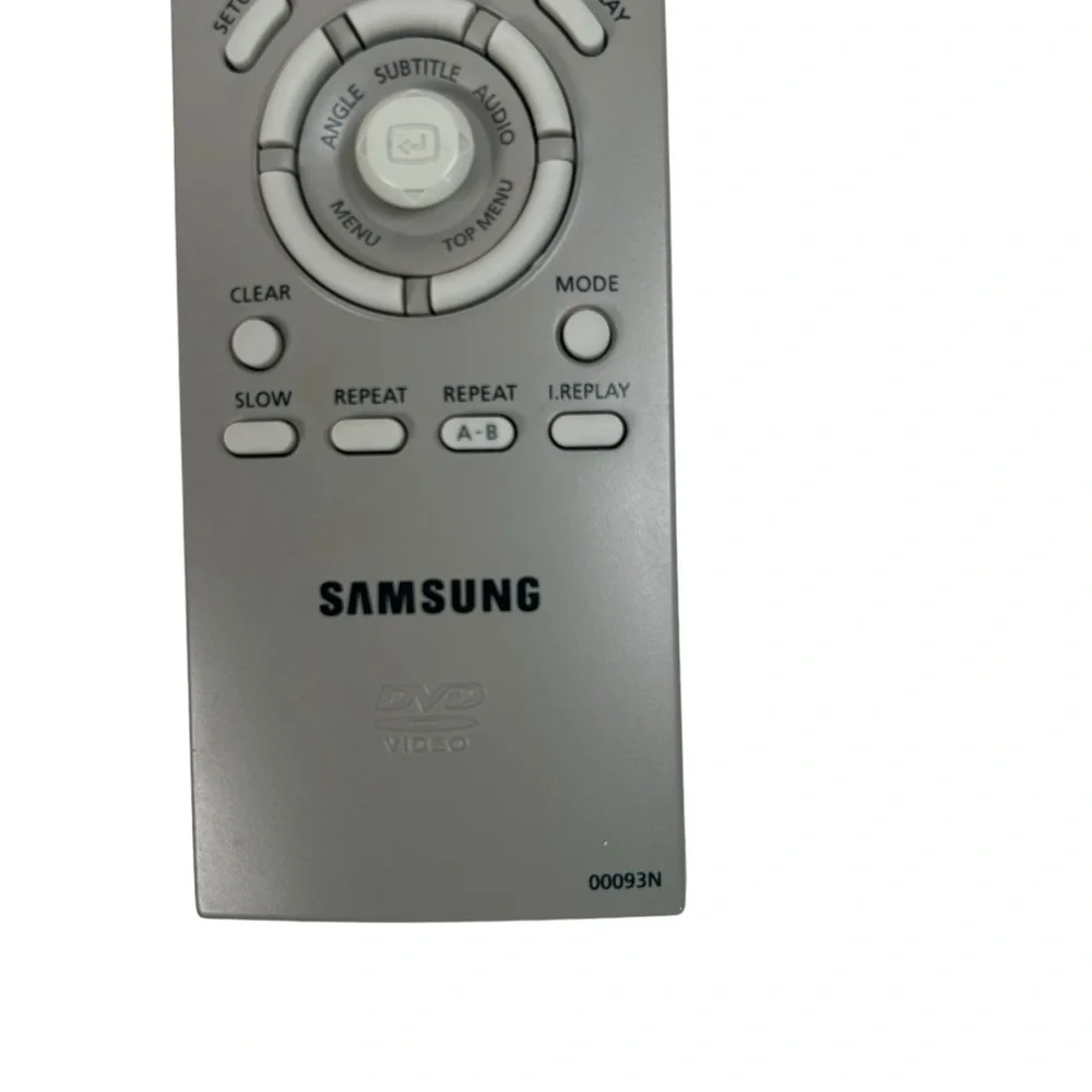 Samsung 00093N OEM Original DVD Replacement Remote Control Tested Gray.